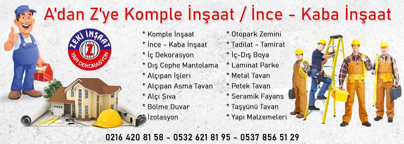 zeki inşaat, inşaat şirketi, inşaat firması, ümraniye inşaat firması, ümraniye inşaat şirketi, ümraniye müteahhit,